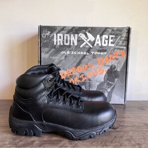 Iron Age NEW Men's Trencher 6" Composite Toe Work Boot Size 7.5 SKU#C24280